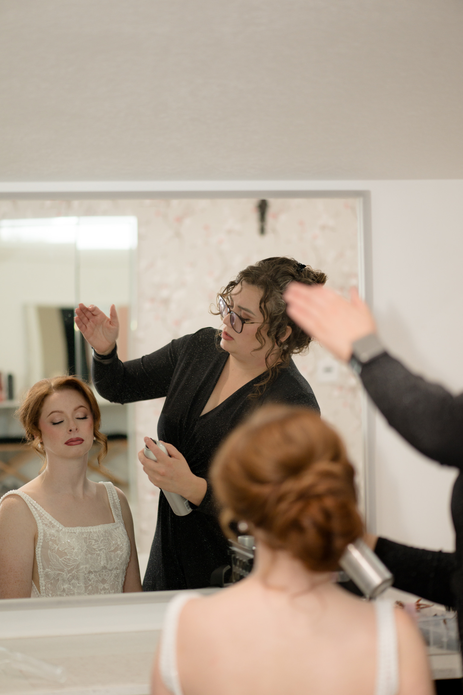 Bridal hair styling service by Utah Event Hair in South Jordan, UT